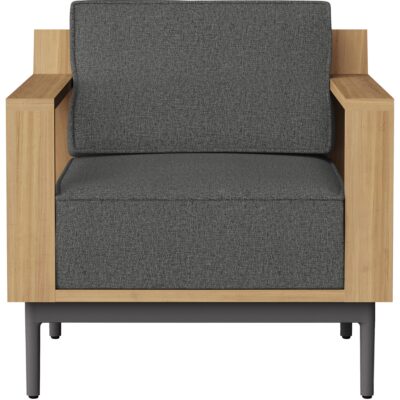 Alternative view of Cagliari Armchair - Gracebay Grey