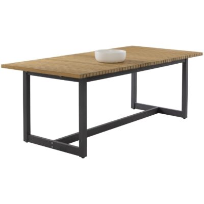 Geneve Extension Dining Table - Natural - 80" To 104"