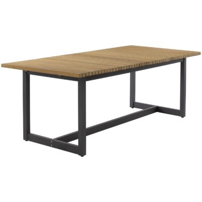Alternative view of Geneve Extension Dining Table - Natural - 80" To 104"