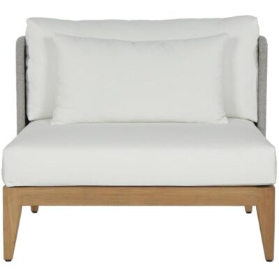 Alternative view of Ibiza Armless Chair - Natural - Stinson White