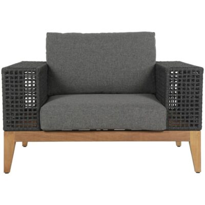 Alternative view of Salerno Armchair - Gracebay Grey