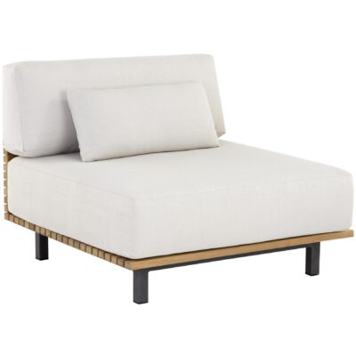 Geneve Modular - Armless Chair - Palazzo Cream