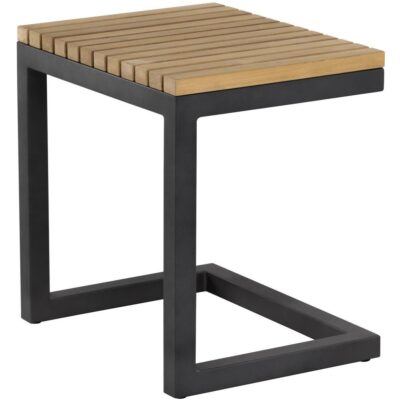 Geneve C-Shaped End Table