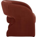 Rosalia Lounge Chair - Meg Rust - Image 3