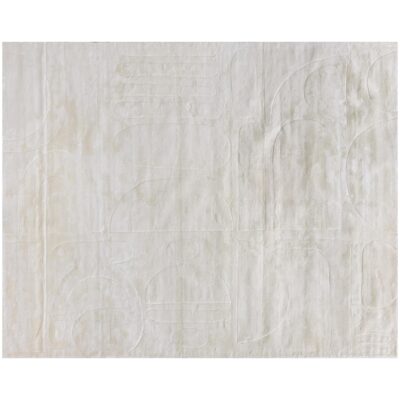 Caruso Hand-Loomed Rug - Cream / Ivory - 8' X 10'