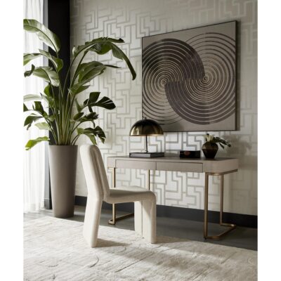 Alternative view of Caruso Hand-Loomed Rug - Cream / Ivory - 8' X 10'