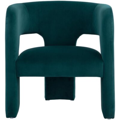 Alternative view of Isidore Lounge Chair - Meg Teal