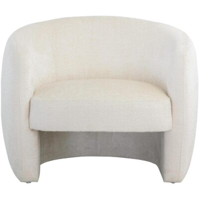 Alternative view of Mircea Lounge Chair - Bergen Ivory