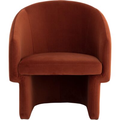 Alternative view of Lauryn Lounge Chair - Meg Rust