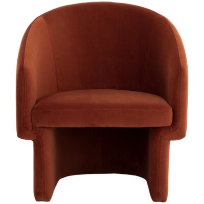 Alternative view of Lauryn Lounge Chair - Meg Rust