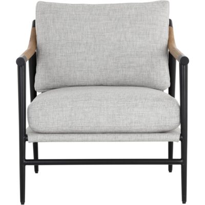 Alternative view of Meadow Armchair - Vault Fog