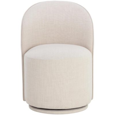 Alternative view of Cavoli Swivel Dining Chair - Effie Linen