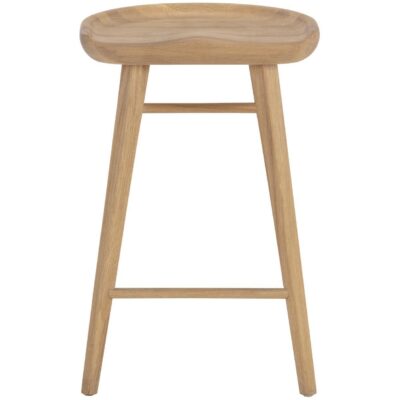 Alternative view of Dominic Counter Stool - Light Oak