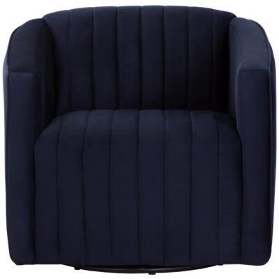 Alternative view of Garrison Swivel Lounge Chair - Abbington Navy