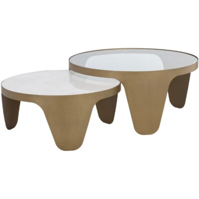 Alternative view of Mysaria Nesting Coffee Tables (Set Of 2)
