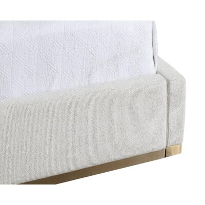 Alternative view of Nemu Bed - King - Rhea Light Barley