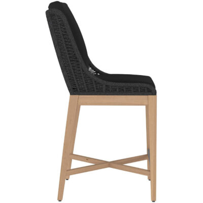 Alternative view of Sorrento Counter Stool - Arashi Black