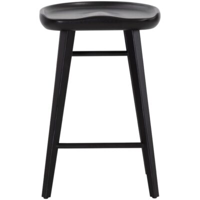 Alternative view of Dominic Counter Stool - Black