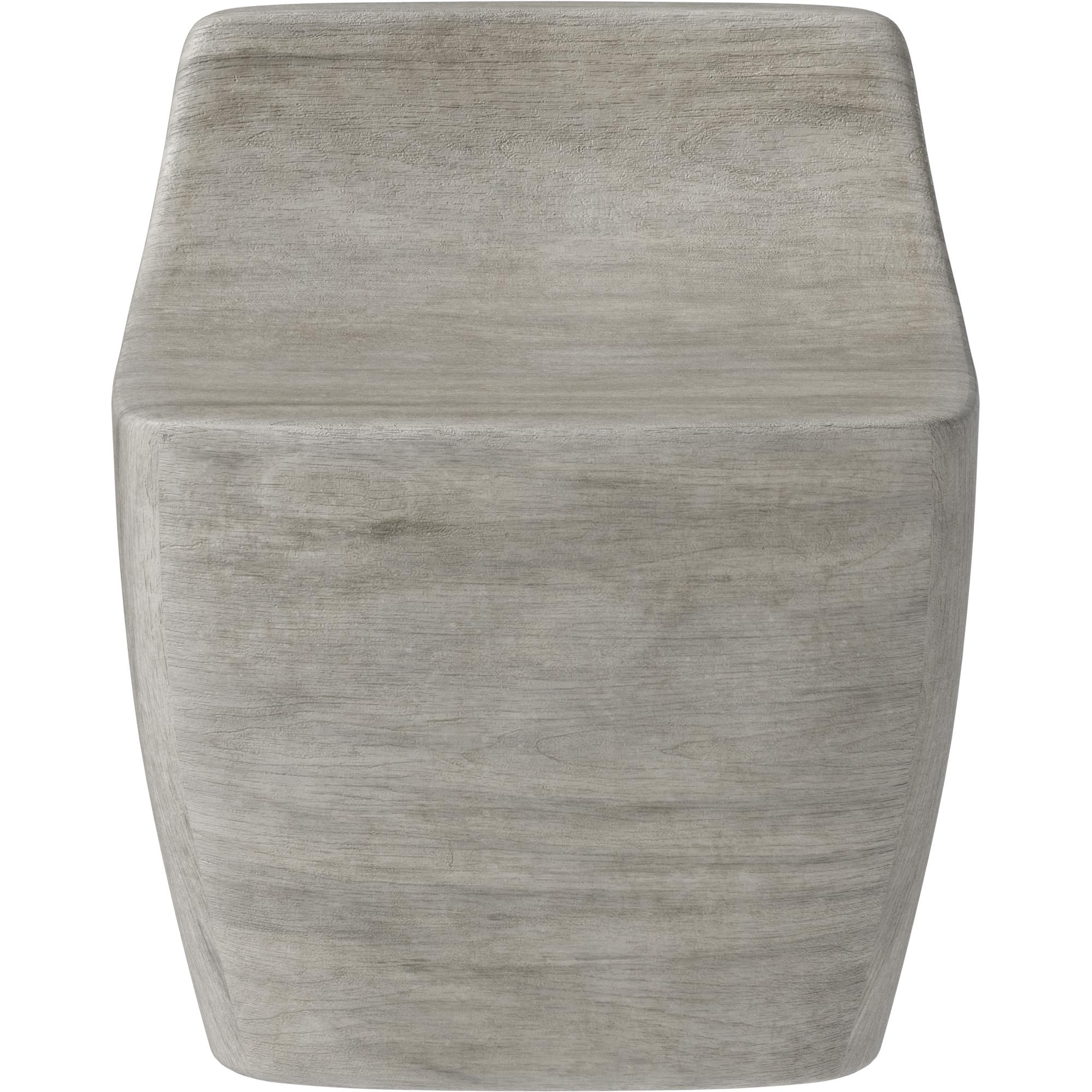 Ledger Stool - Ash Grey Wood Look - Image 2