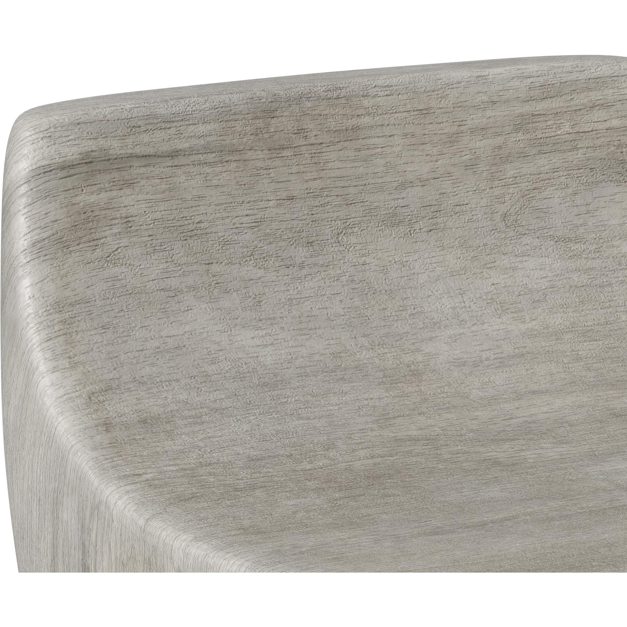 Ledger Stool - Ash Grey Wood Look - Image 3