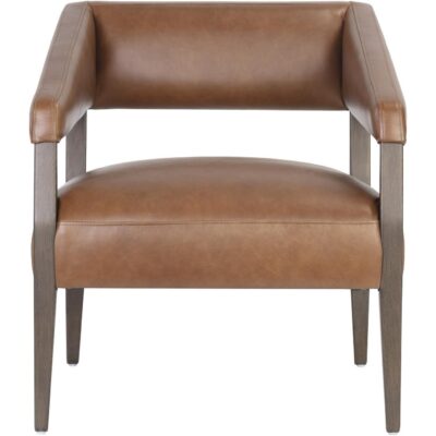 Alternative view of Carlyle Lounge Chair - Shalimar Tobacco Leather