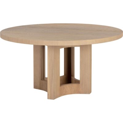 Alternative view of Elma Dining Table - Natural - 60"