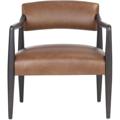 Alternative view of Keagan Lounge Chair - Shalimar Tobacco Leather