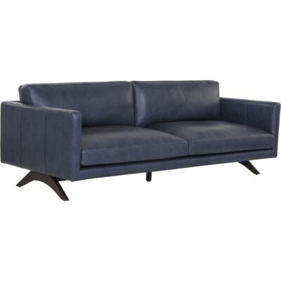 Rogers Sofa - Cortina Ink Leather