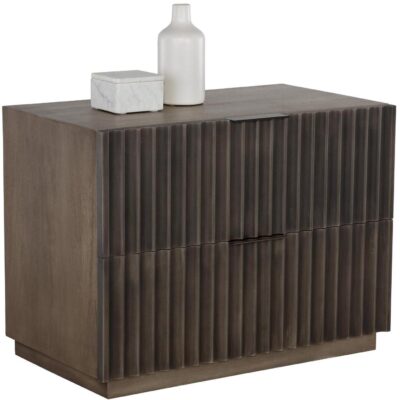 Carlin Nightstand - Taupe