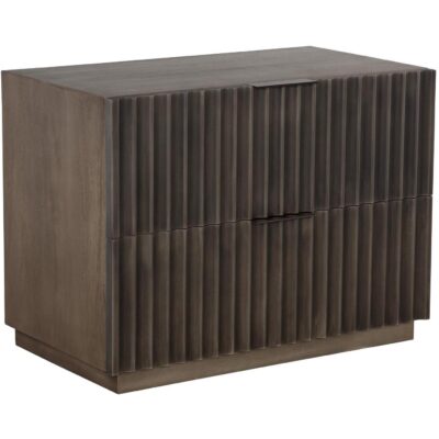 Alternative view of Carlin Nightstand - Taupe