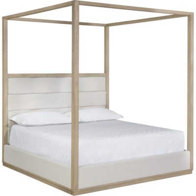 Hoyos Canopy Bed - King - Topaz Beige