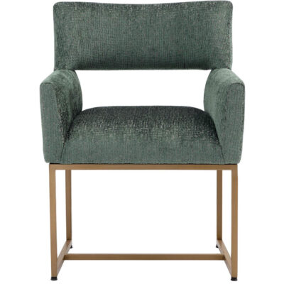 Alternative view of Greco Dining Armchair - Aura Teal