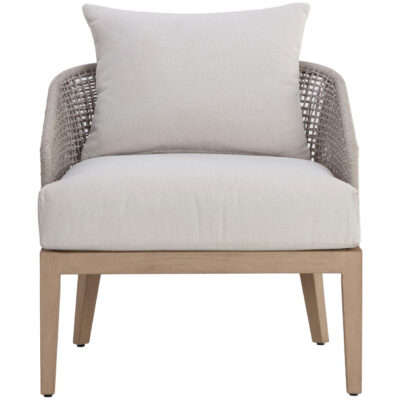Alternative view of Capri Lounge Chair - Drift Brown - Palazzo Cream