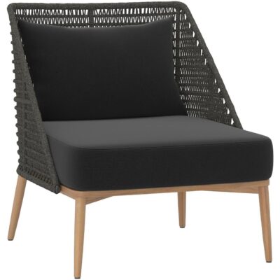 Andria Lounge Chair - Arashi Black