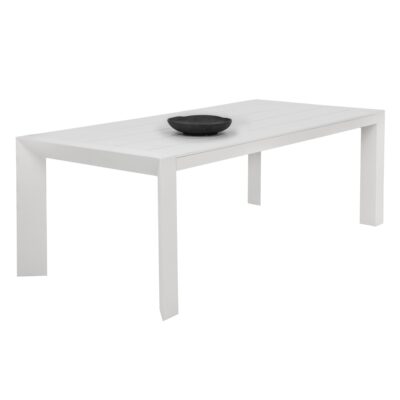 Merano Dining Table - White - 90"