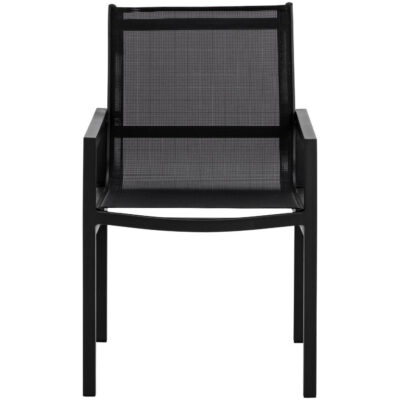 Alternative view of Merano Dining Armchair - Black