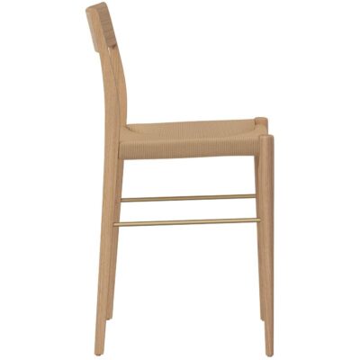 Alternative view of Bondi Counter Stool - Light Oak