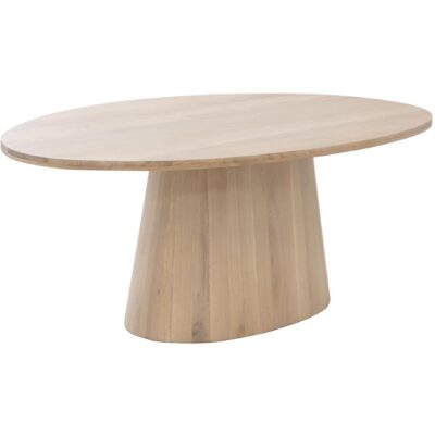 Alternative view of Elina Dining Table - Oval - Light Oak - 84"