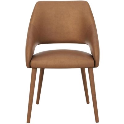 Alternative view of Galen Dining Chair - Missouri Cognac Leather