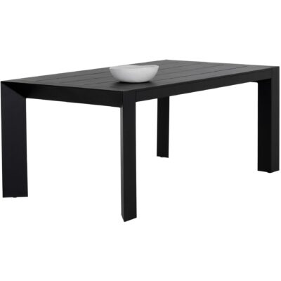 Merano Dining Table - Black - 70"