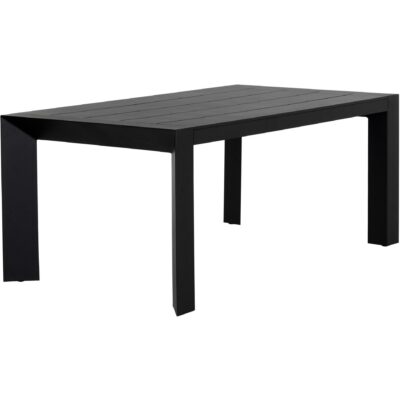 Alternative view of Merano Dining Table - Black - 70"