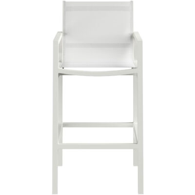 Alternative view of Merano Barstool - White