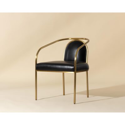 Cicero Dining Armchair - Cantina Black