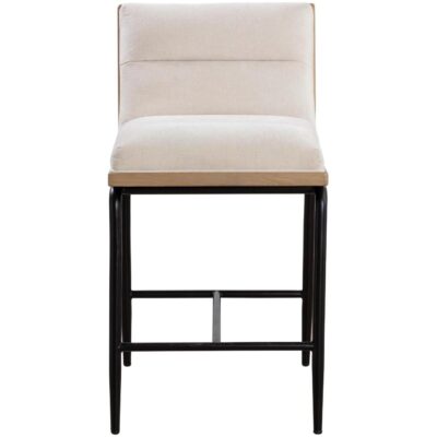 Alternative view of Abilene Counter Stool - Polo Club Muslin