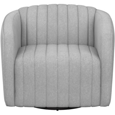 Alternative view of Garrison Swivel Lounge Chair - Liv Dove