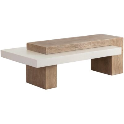 Alternative view of Herriot Coffee Table - Light Brown / Summer Sand