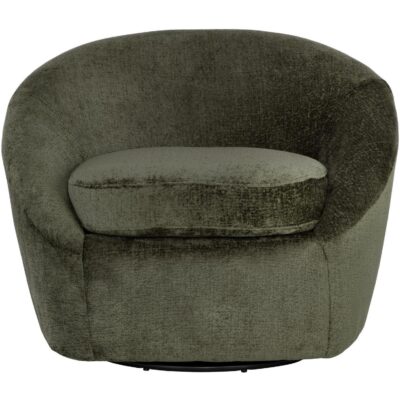 Alternative view of Bliss Swivel Lounge Chair - Bergen Olive