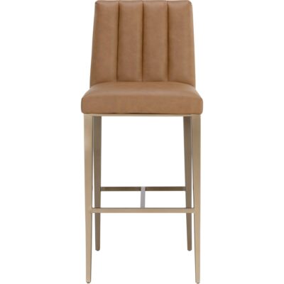Alternative view of Wilbur Barstool - Milliken Cognac