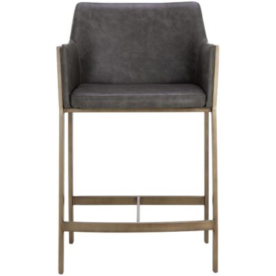 Alternative view of Bernadette Counter Stool - Kendall Grey