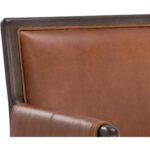 Mauti Dining Armchair - Brown - Shalimar Tobacco Leather - Image 6